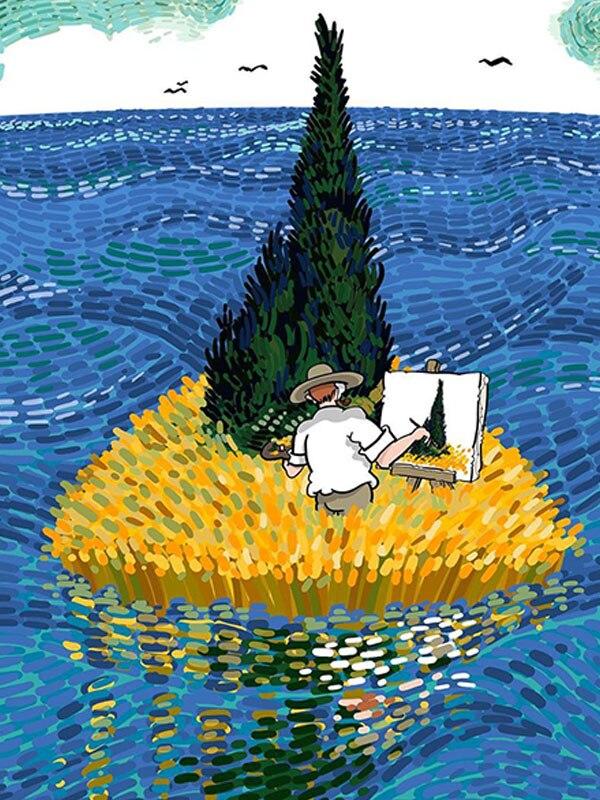 

Аниме иллюстрации Diy Diamond Pianting мультяшные фигурки декорации настенные художественные фотографии мозаика наборы для вышивки крестом со стразами Full Round 20x30CM