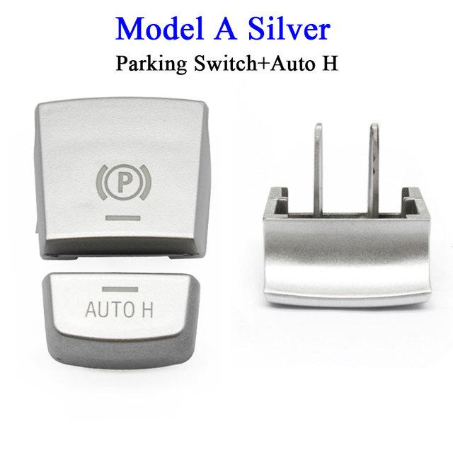 Electronic Parking Brake Switch Handbrake Cover Auto H Button For BMW 5 7 X3 X4 X5 X6 F Series F01 F02 F10 F18 F12 F15 F16 F25