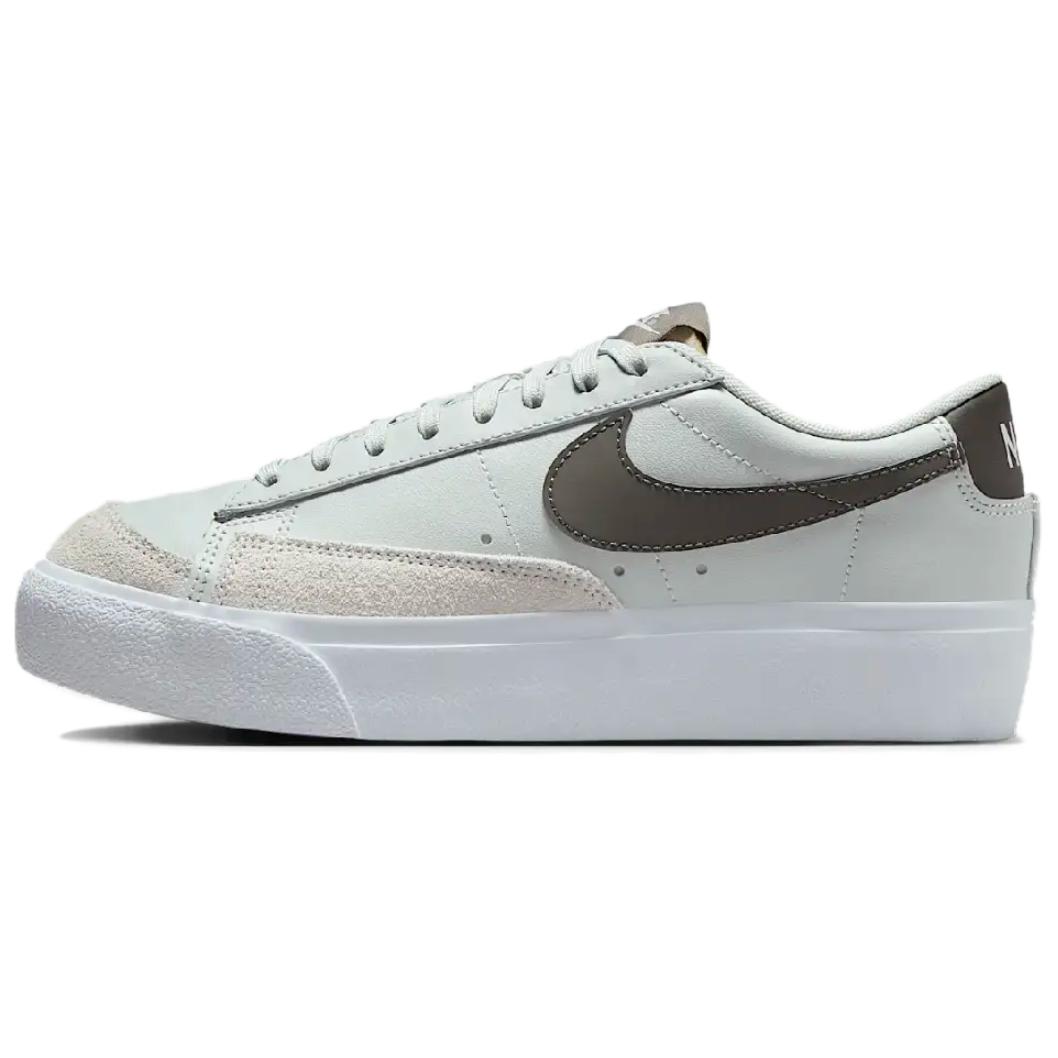 

New Nike Blazer Anti Slip Wear Resistant Low Top Skateboard Shoes Women s Green Brown DJ0292-004 37.5