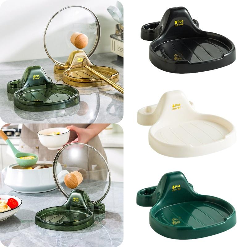 Küchenmuschel Topfdeckelhalter Stilvoller und platzsparender Organizer für den Heimgebrauch