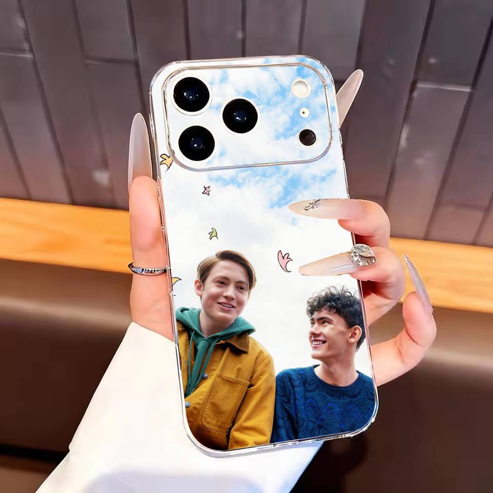 

W-Warm New H-Heartstopper Movie Phone Case For iPhone17,16,15,14,13,12,11 Plus,Pro Max Soft Transparent Cover iPhone13