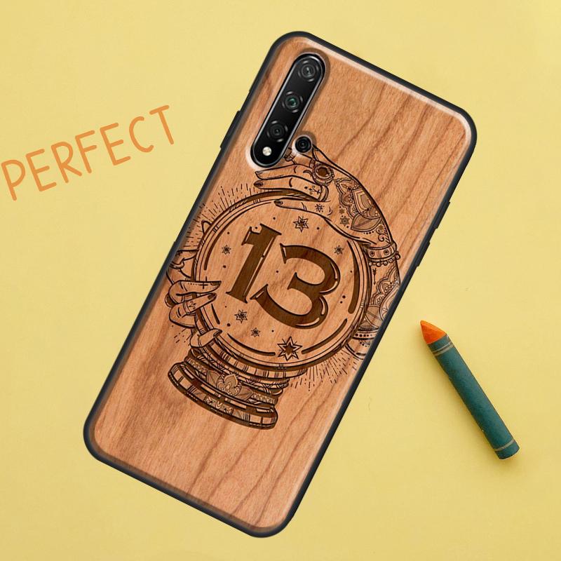 Buddha Jesus Guadalupe Wood For Huawei Nova Y91 Y70 Y72 Y73 Y60 Y90 Y61 8i 7i 11i 12i 12s 9 10 SE P20 P30 P40 Lite Case