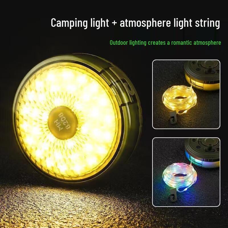 Huilingyang 8M Warm Light Outdoor Camping Tape Light