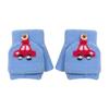 Baby Baby Boys and Girls Warm Half Finger Flip Kids Knitted Kindergarten Cute Winter Children's Gloves -