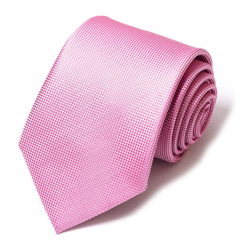 Men'S Tie Business Dress Tie Polyester Groom Wedding Festive Striped 8Cm Tie