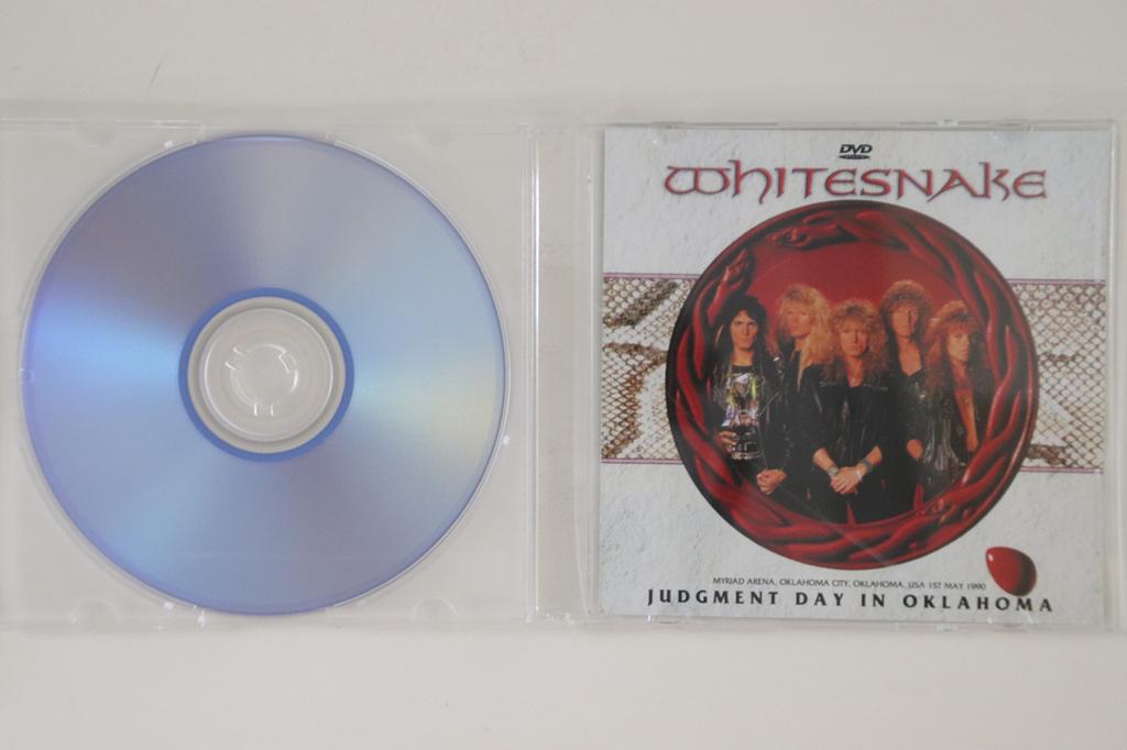 DVD WHITESNAKE - Judgment Day In Oklahoma NONE NOT ON LABEL Unknown Rock Used