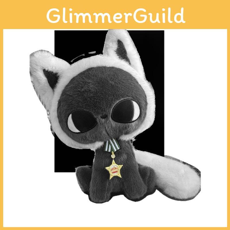 Cute Cat Plush Doll And Medal Wearing Design Childrens Decoration Bedrom