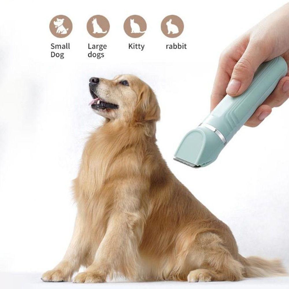 High Power 4 In 1 Electric Pet Hair Shaver 4 Different Blades Pet Grooming Clipper  Cat Grooming
