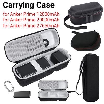 Carrying Case Waterproof Hard Travel Case EVA Anti-scratch Portable Storage Bag for Anker Prime 20000mAh Power Bank 200W&Charger