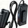 12V/24V Car Charger Multifunctional QC3.0+PD And Voltage Digital Display Car Charging Adapter For Smartphone Tablets
