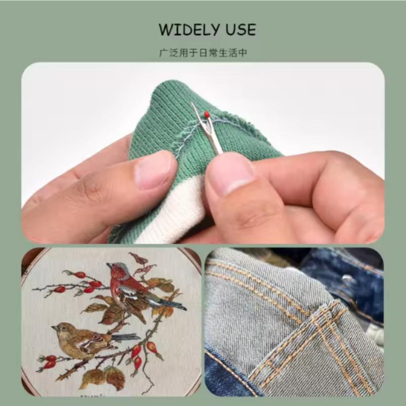 5Pcs Blue Sewing Seam Ripper Kit Colorful Sewing Stitch Thread Unpicker Seam Ripper Thread Cutter Scissor for Thread Remove