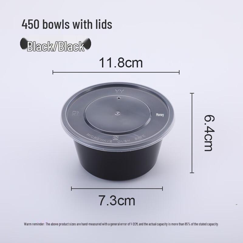 Thickened Disposable Round Takeout Food Containers