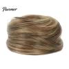 Natural Looking Bun Extension Women Hairpiece with Hair Tie, Straight Instant Volume Extension, Synthetic Updo Chignon Ponytail Scrunchies Scrunchie