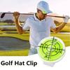 1/4Pcs Golf Level Hat Clip Marker Lightweight Golf Ball Marker Cap Clip with Colorful Design Easy To Carry Golf Hat Accessory