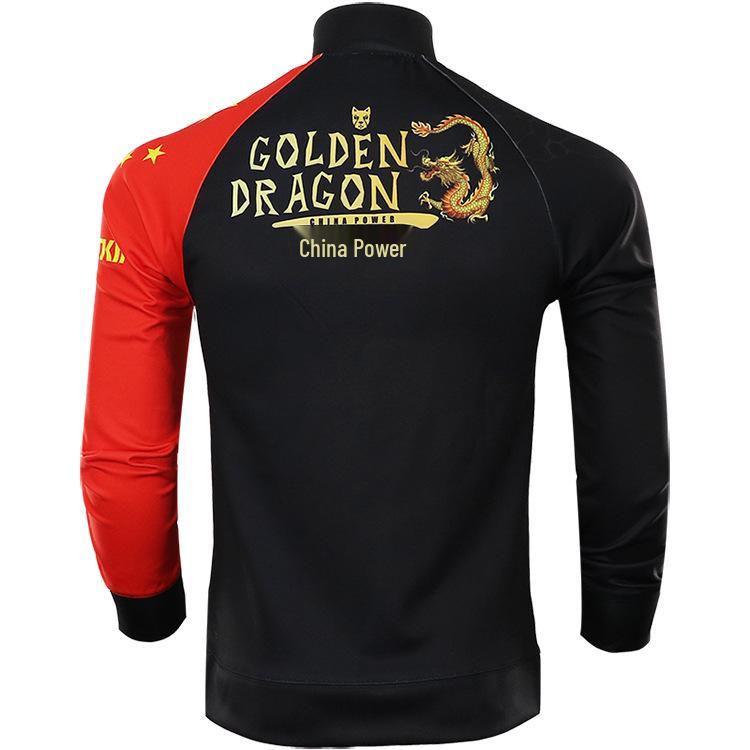 Soft Monkey Quick-Dry MMA Training Jacket - Spring/Autumn Fitness Muay Thai Boxing Outerwear