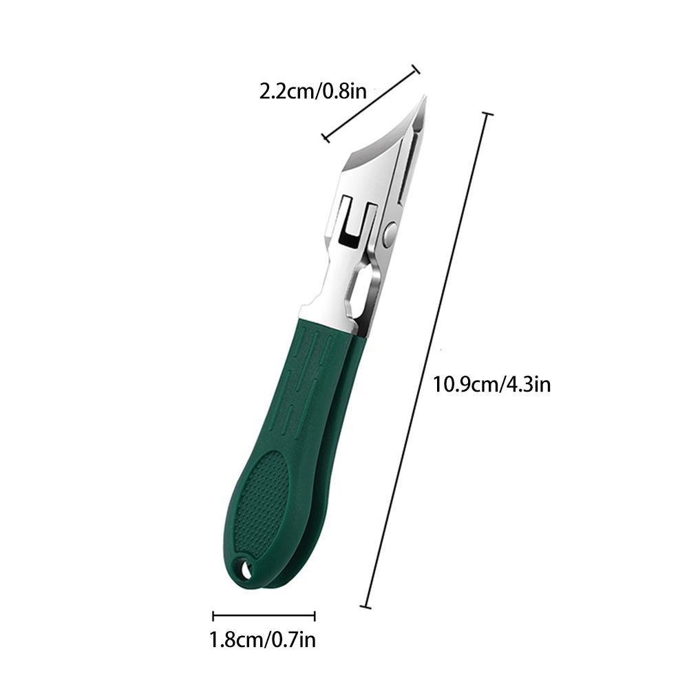 Large Opening Nail Clippers High-end Original Anti Splash Nail Groove Eagle Beak Special Nail Knife Thick Toenail Pliers