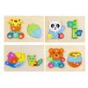 Toddler Montessori Puzzle: Animal Food Chain & Number Recognition Game.
