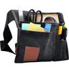 Verdickte Canvas Werkzeug Bauchtasche Multifunktionale Schürze Garten Aufbewahrung Holzbearbeitung Elektriker Hardware Tasche