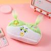 Fluffy Monster Pen Case With Large Eyes And Soft Plush For Girls And Kids