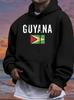 Heavyweight Fleece Hoodie - Black Winter Sweatshirt with Gymna Graphic