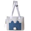 Cats-in-bag Carriers for Puppies Carry Bag Outdoor Travel Shoulder Carriers Sightseeing Bag Safety Strap