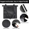 2 Pack Window Sun Shades Retractable Car Curta Window Covers Protect Baby Kids Sun Shade For Car Window UV And Sun Glare Protection Accessories 20" X