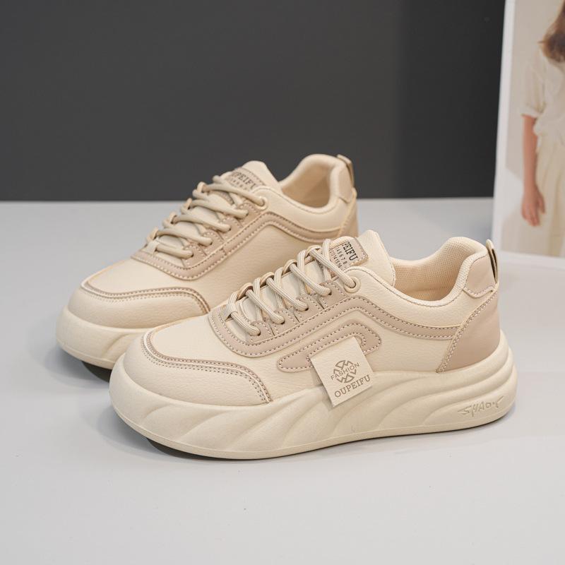 Douyin 2025 spring new popular casual women's shoes Korean version ins student platform sports street shooting board shoes tide