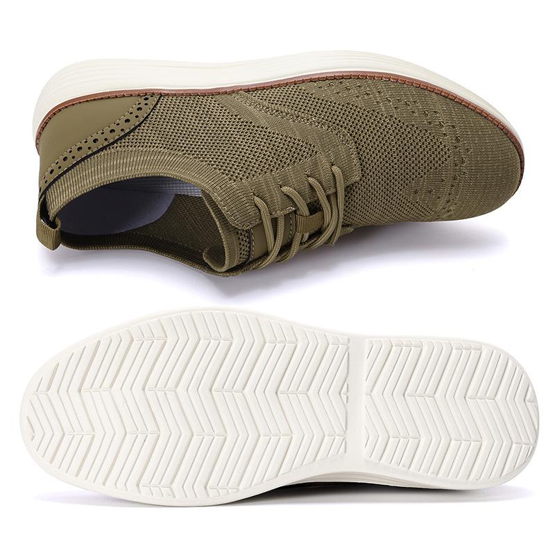 2026 Breathable Casual Sports Men's Shoes Lightweight Summer Shoes Men's Shoes Daily Work Shoes Gray/Black/Brown Men's Sneakers