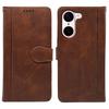 For OnePlus Nord CE5 5G/Ace 5 Racing 5G Case Calf Texture Leather Stand Book Style Phone Cover