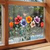 New Spring Butterfly Flower Stickers Window Glue-free and Easy To Remove Electrostatic Glass Stickers