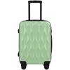 22Inch 56cm 41L Suitcase, ABS Hard Shell Carry On Luggage, Green