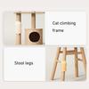 Cat Self Groomer Crocodile Shape Self Grooming Cat Toy Silicone Cat Face Massager Grooming Tool for Table Leg Cat Tree