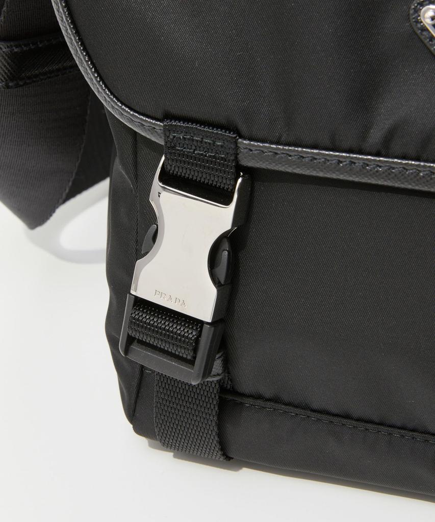 Prada Shoulder 2DMG Men's Bag, 2VD066, RE-NYLON, NERO.