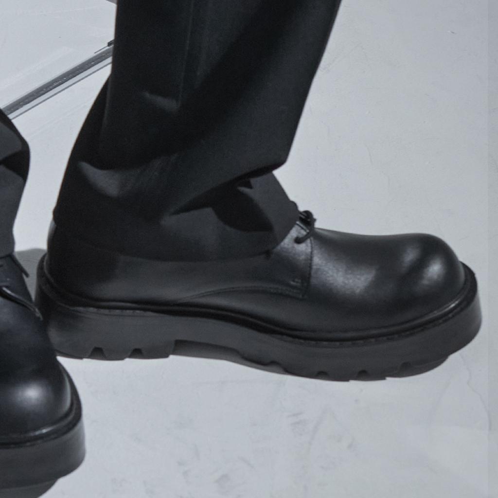 [PASCOROZEN] JC1301 Venice 4 Hole Derby Shoes Black, JC1301, 7000030342, Popular Korean Shoes