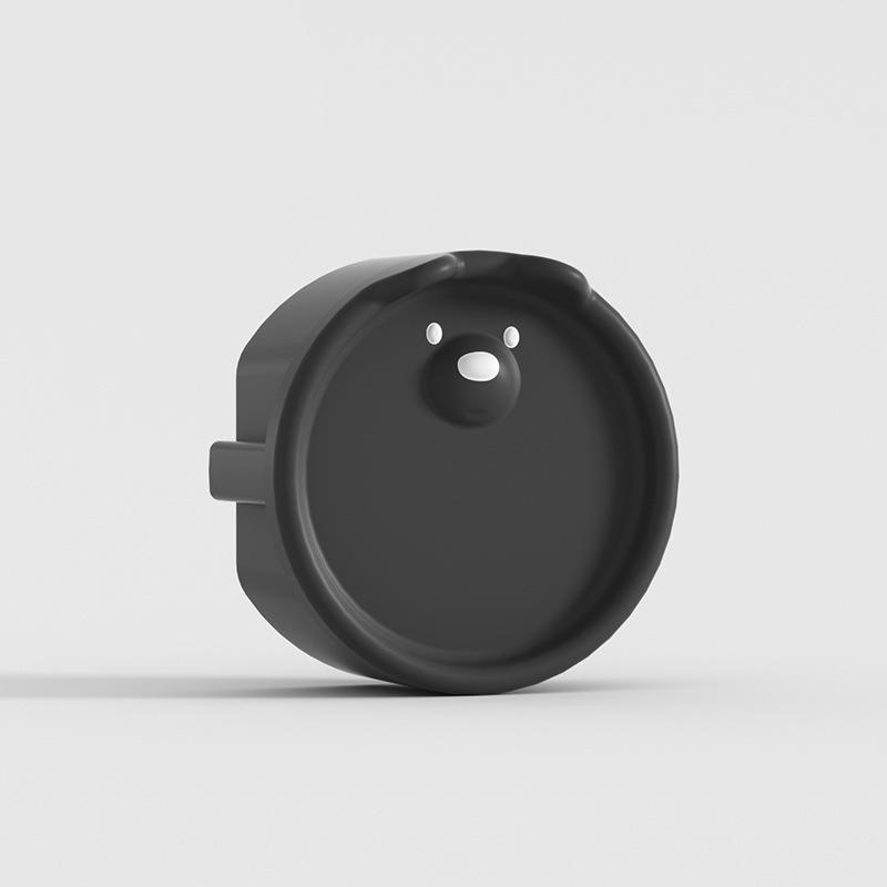 16A European/German/French Standard Dustproof Wall Socket with Cover, 86 Type, 2 Round Holes, Concealed Installation