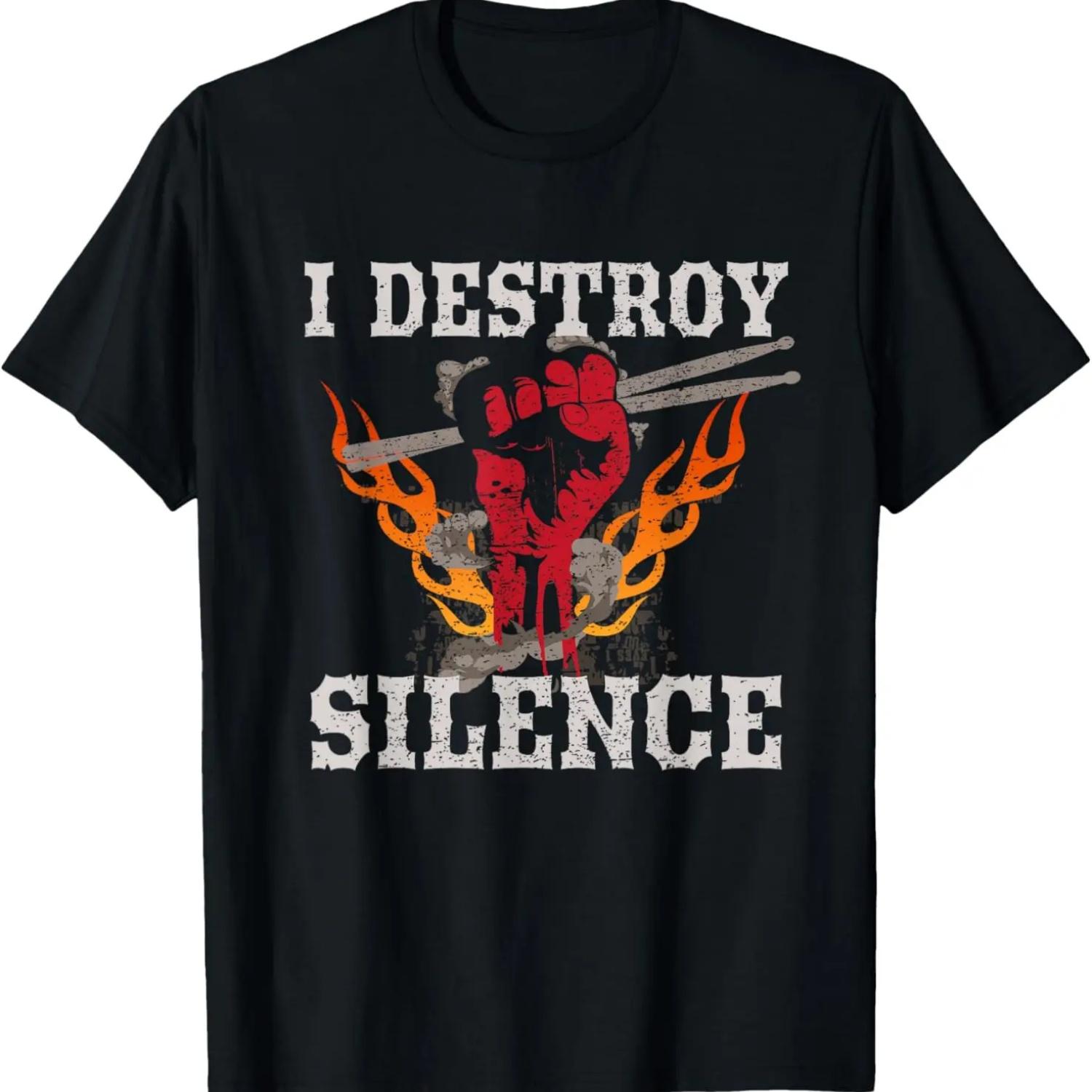 POUND LIKE A GIRL Drummer SHIRT Fitness Drumming Rock Gift S