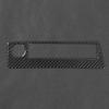 Console Cigarette Lighter Panel Trim Cover Carbon Fiber Decor Fit for RAV4 2015‑2019