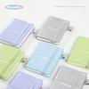 Planwith Friends Plan Mini Pocket Book A7 Portable Strap Pad Book Pu Leather Surface Daily Note Book