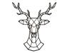 Decorizzly® 3D Deer Metal Decoration