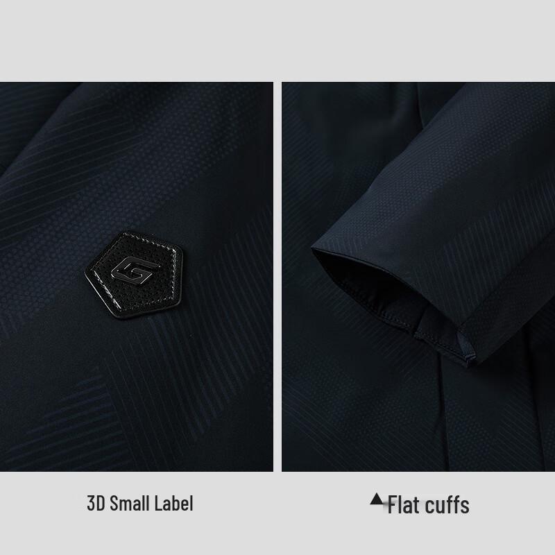 HLA Herren Winterjacke mit Kapuze und herausnehmbarem Futter