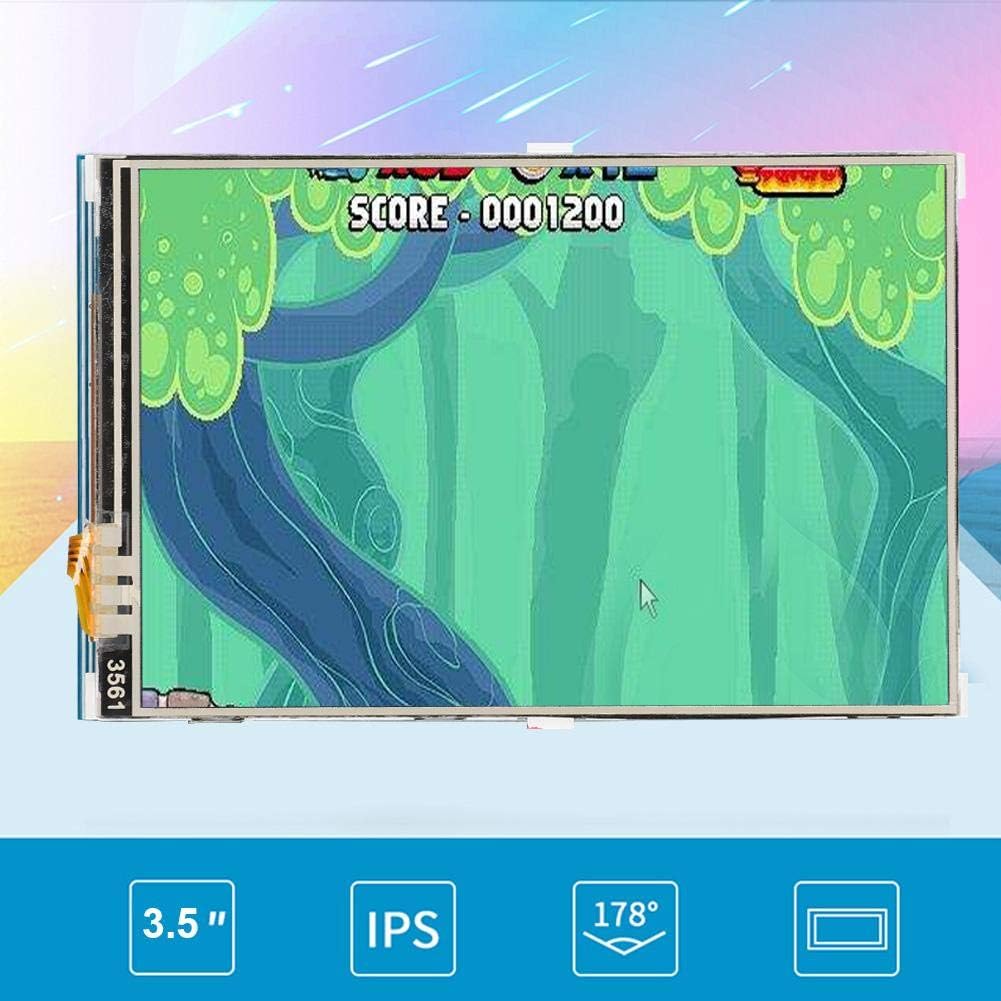 3.5 Inch 480x320 Colorful LCD TFT LCD, High Resolution Monitor for, Long Lifespan, Not Easy to Damage, HD Mini Universal Display