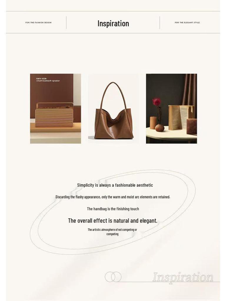 Millard Weiches Leder-Tote - Retro Pendler-Schultertasche für Mutter und Kind, Großes Fassungsvermögen, Vielseitig für 2025.