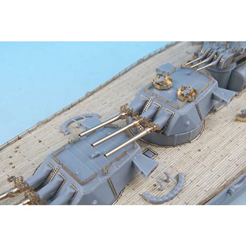 Pit Road 1/700 Scale Upgrade Parts for Ship Models - Japanese Navy Battleship Yamato Final Edition, Genuine Upgrade Parts Set, Plastic Model Parts GB7