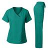 Summer Medical Scrub Suit - Short Sleeve Surgical Gown for Operating Room