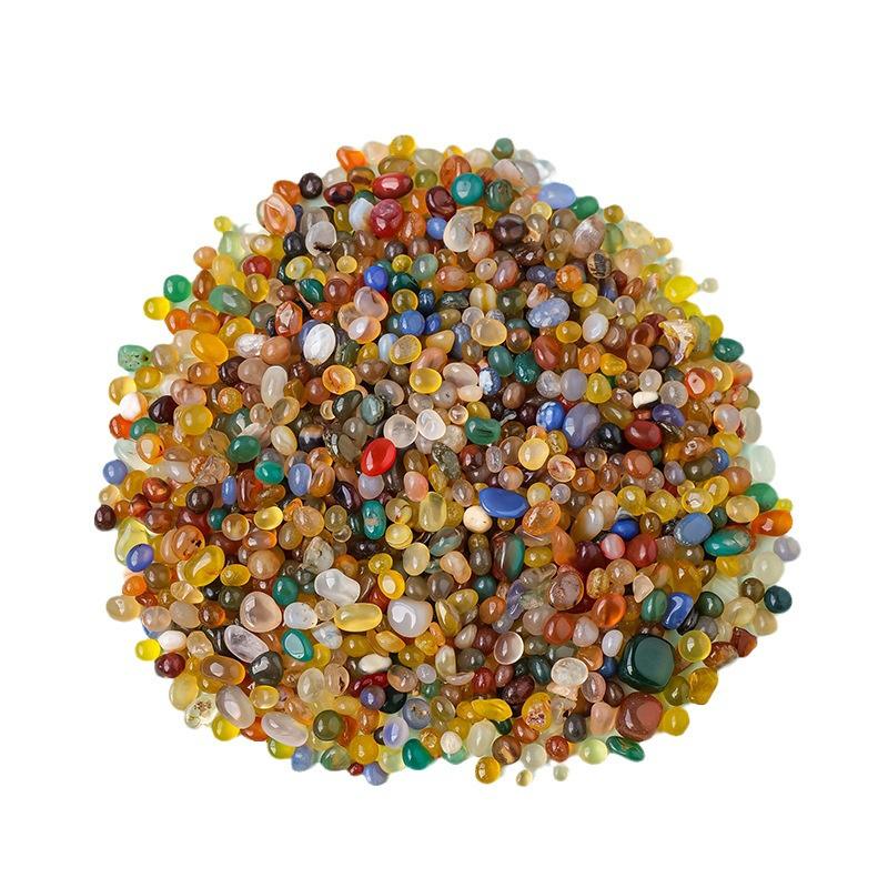 Natural Seven-Color Crystal Agate Diffuser & Purifying Stone for Decoration