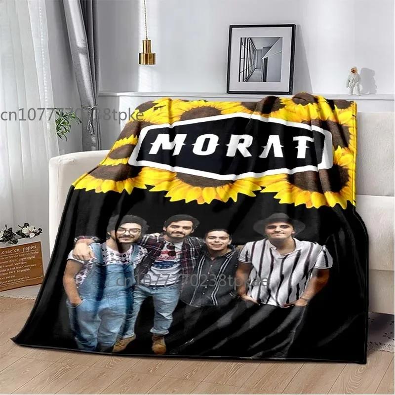 Colombia MORAT Band Poster Printed Blanket, Throw Blankets,for Sofa Bed Office Car, Brithday Gift