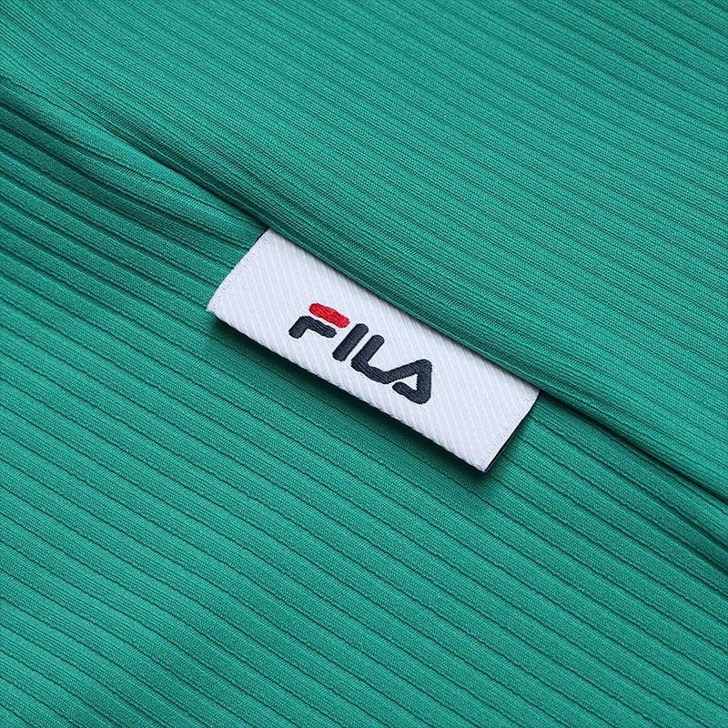 FILA Tennis Cool Touch Moisture Wicking Antibacterial Simple Fashion Versatile T-Shirt Women tops A11W633125FDG