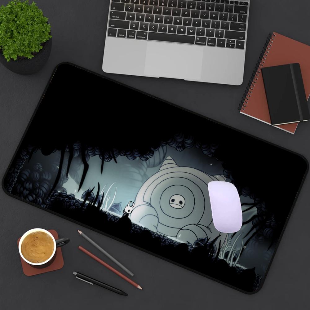 Tappetino Mouse Hollow Knight Grande Deskmat per Computer Mousepad XXL Tappetino Tastiera Esteso Tappeto da Tavolo Tappeto in Gomma XXL