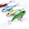 8Hooked Metal featherVIBLuya Bait11G5.5CMBionic Artificial Bait for Freshwater and Saltwater Fishing, Specifically for Bass and