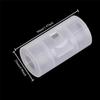 246Pcs Aa Battery To Size C Size Cell Battery Converter Adaptor Holder Case Switcher Translucent Battery Conversion Cartridg